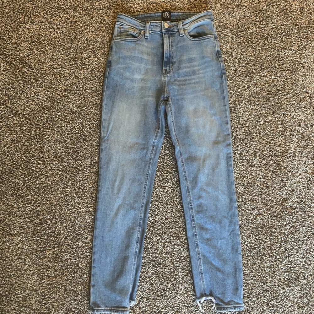 BDG girlfriend high rise jean